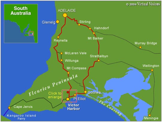 Victor Harbor Map